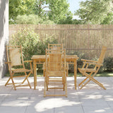 Folding Chairs 4 pcs 53x66x99 cm Bamboo