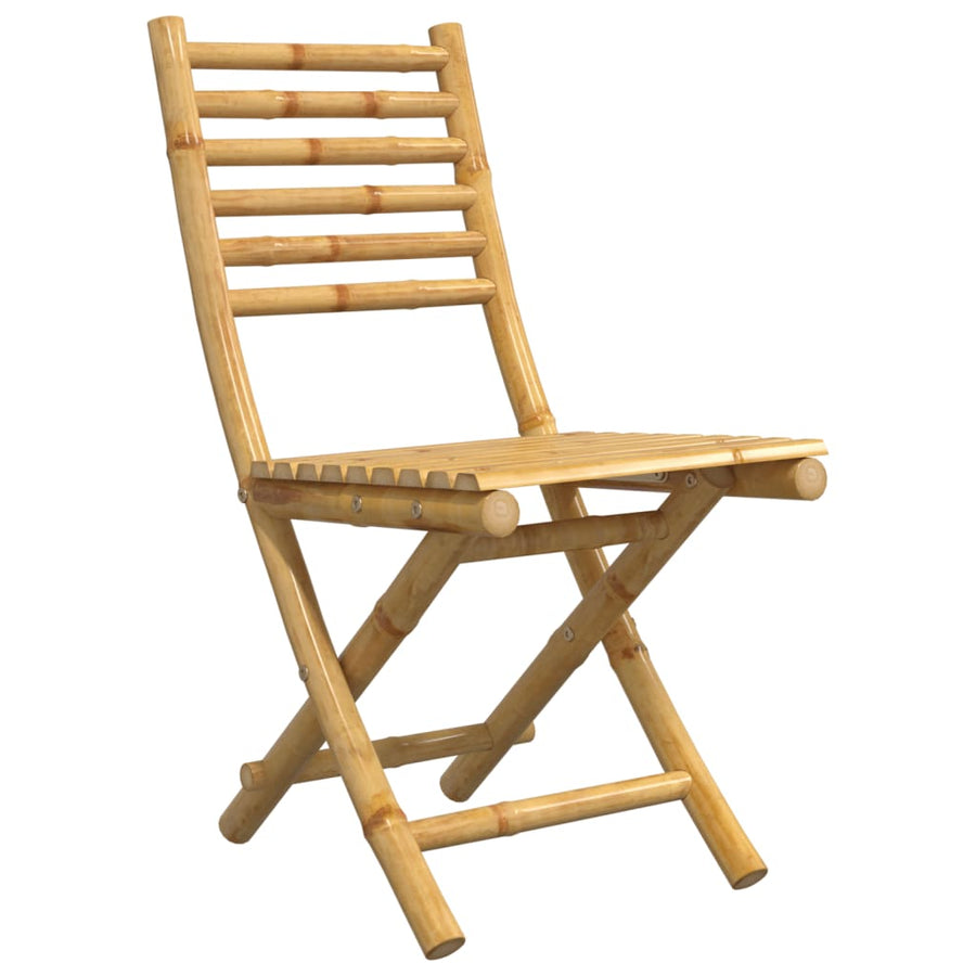 Folding Chairs 8 pcs 43x54x88 cm Bamboo