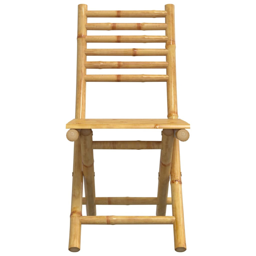 Folding Chairs 8 pcs 43x54x88 cm Bamboo