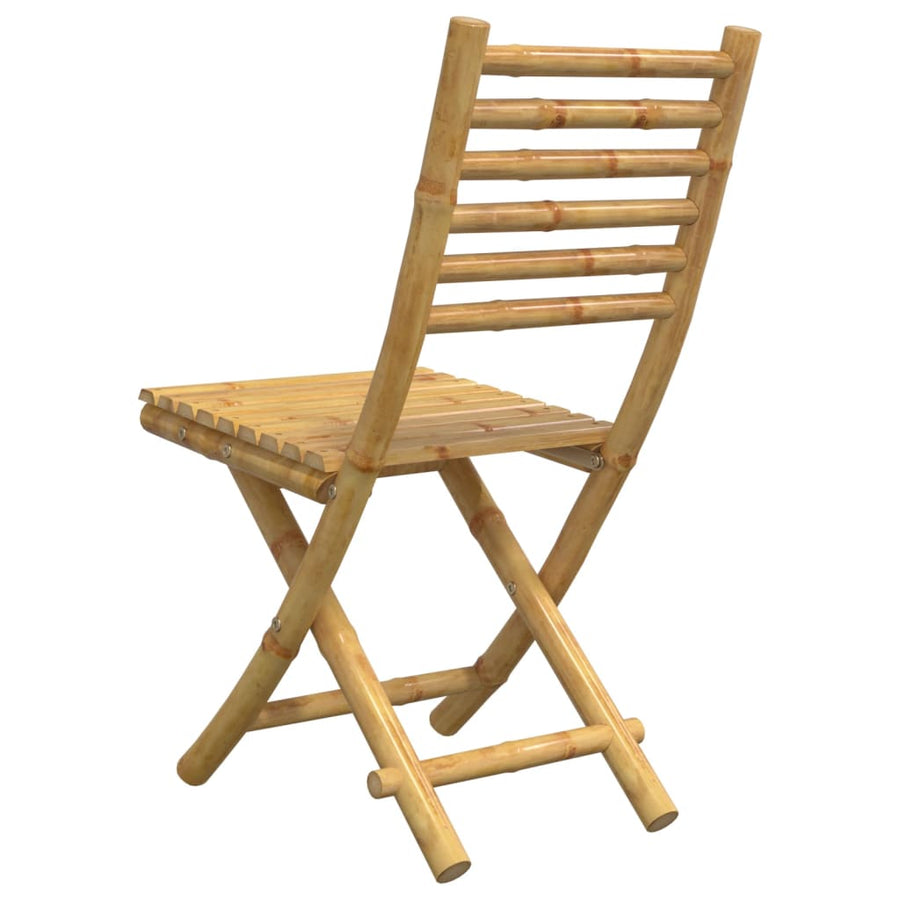 Folding Chairs 8 pcs 43x54x88 cm Bamboo
