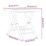 3 Piece Bistro Set Bamboo