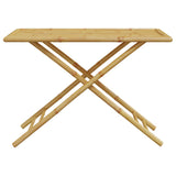 5 Piece Garden Dining Set Bamboo - 45-Degree Angle