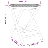 3 Piece Bistro Set Bamboo