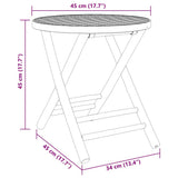 3 Piece Bistro Set Bamboo