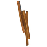 5 Piece Garden Dining Set Solid Wood Acacia and Textilene - Extra Image