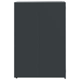 Wheelie Bin Storage for 3 Bins Anthracite 207x79x117 cm Steel