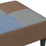 Footstool Patchwork 77x55x31 cm Fabric