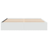 Bed Frame without Mattress White 180x200 cm
