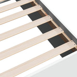 Bed Frame without Mattress White 180x200 cm