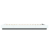 Bed Frame without Mattress White 90x190 cm - 45-Degree Angle