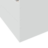 Bed Frame with Drawers without Mattress White 183x203 cm King - Low Angle