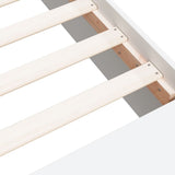 Bed Frame without Mattress White 90x190 cm - Low Angle