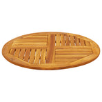 Table Top ?0x2.2 cm Round Solid Wood Acacia