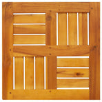 Table Top 40x40x2 cm Square Solid Wood Acacia