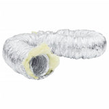 Ventilation Duct Insulated Aluminium 6 m Ø15 cm - Front View