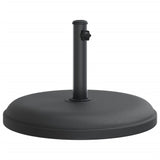 Parasol Base for Ø32/35/38 mm Poles 25 kg Round - Front View