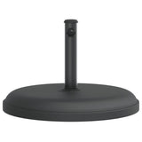 Parasol Base for Ø32/35/38 mm Poles 25 kg Round - Top-Down View