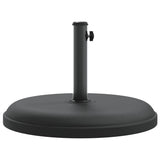 Parasol Base for Ø32/35/38 mm Poles 25 kg Round - 45-Degree Angle
