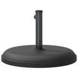 Parasol Base for Ø32/35/38 mm Poles 25 kg Round - Rear View