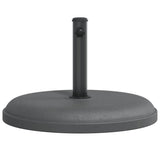 Parasol Base for Ø32/35/38 mm Poles 25 kg Round - Top-Down View