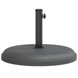 Parasol Base for Ø32/35/38 mm Poles 25 kg Round - 45-Degree Angle