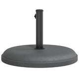 Parasol Base for Ø32/35/38 mm Poles 25 kg Round - Rear View