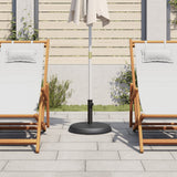 Parasol Base for Ø32/35/38 mm Poles 15 kg Round - Side View