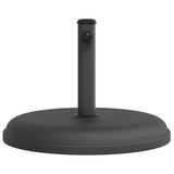 Parasol Base for Ø32/35/38 mm Poles 15 kg Round - Top-Down View