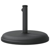 Parasol Base for Ø32/35/38 mm Poles 15 kg Round - Rear View