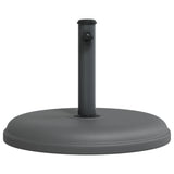 Parasol Base for Ø32/35/38 mm Poles 15 kg Round - Top-Down View