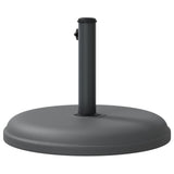 Parasol Base for Ø32/35/38 mm Poles 15 kg Round - Rear View