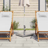 Parasol Base for Ø32/38/48 mm Poles 28 kg Square - Side View