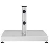 Parasol Base for Ø32/38/48 mm Poles 28 kg Square - Top-Down View