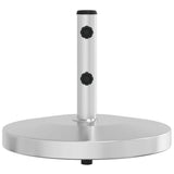 Parasol Base for Ø32/38/48 mm Poles 25 kg Round - Top-Down View