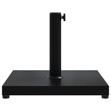 Parasol Base for Ø32/38/48 mm Poles 18 kg Square - 45-Degree Angle