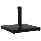 Parasol Base for Ø32/38/48 mm Poles 18 kg Square - Rear View