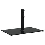 Parasol Base for Ø32/38/48 mm Poles 15 kg Rectangular - Front View