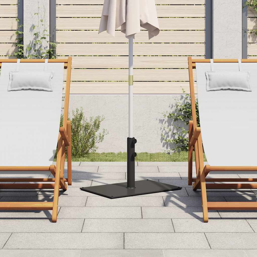 Parasol Base for ?32/38/48 mm Poles 15 kg Rectangular