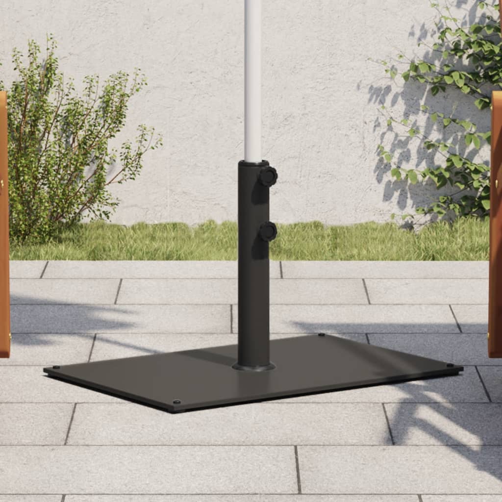Parasol Base for ?32/38/48 mm Poles 15 kg Rectangular