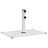 Parasol Base for ?32/38/48 mm Poles 15 kg Rectangular - Front View
