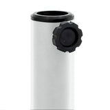 Parasol Base for ?32/38/48 mm Poles 15 kg Rectangular - Close-Up Angle