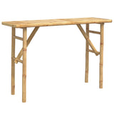 Console Table 115x39x75 cm Bamboo - 45-Degree Angle