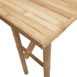 Console Table 115x39x75 cm Bamboo - Rear View