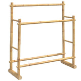 Clothes Rack 100x30x100 cm Bamboo - Front View