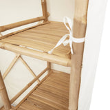 Wardrobe 110x45x170 cm Bamboo - Extra Image