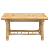 Coffee Table 70x45x36 cm Bamboo - Side View