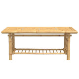 Coffee Table 110x55x45 cm Bamboo - Side View