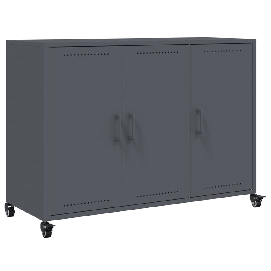 Sideboard Anthracite 100.5x39x72 cm Steel