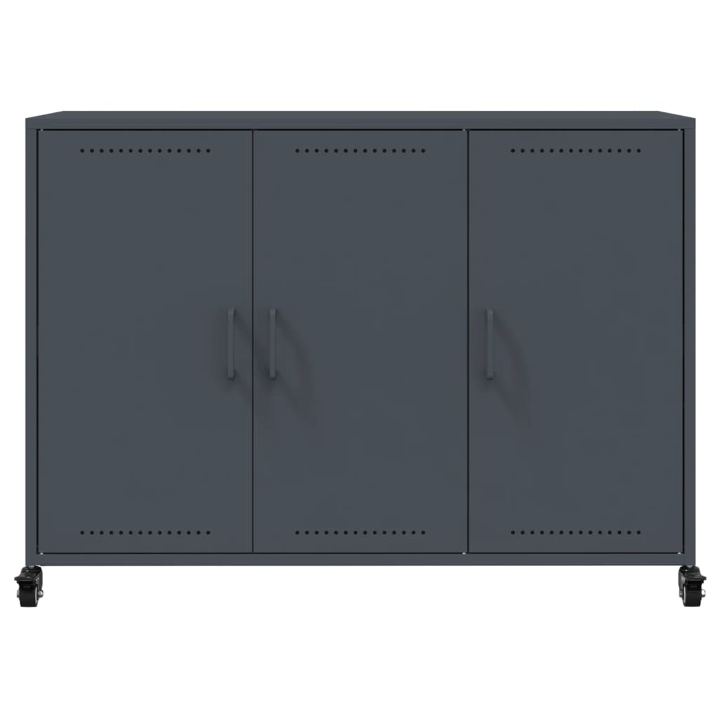 Sideboard Anthracite 100.5x39x72 cm Steel