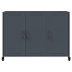 Sideboard Anthracite 100.5x39x72 cm Steel